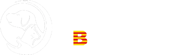 logo blanco Veterinarios en barcelona